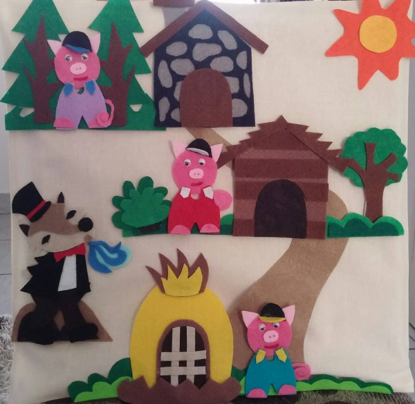 Поделка три поросенка