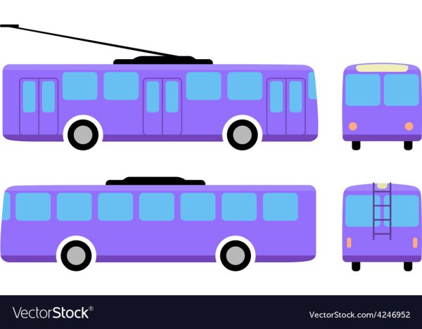 Аппликация автобус троллейбус трамвай