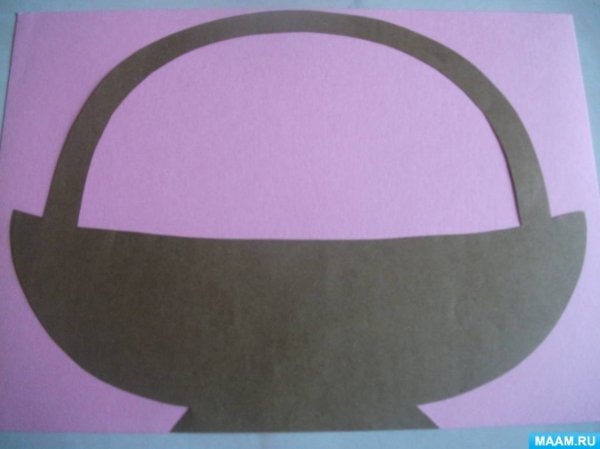 Корзинка для аппликации