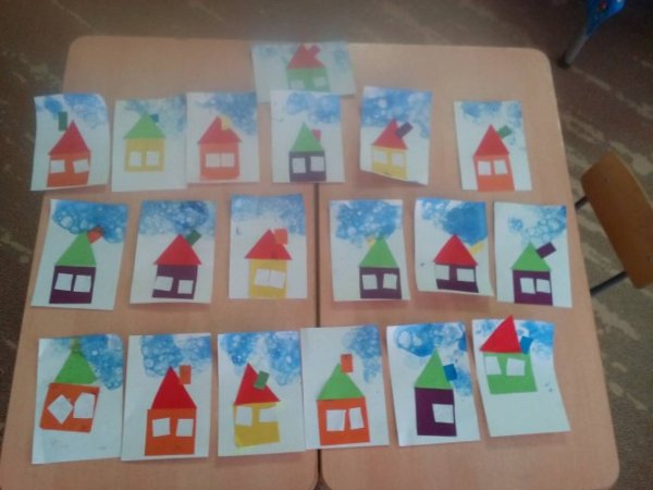 Рисование дом во второй младшей группе