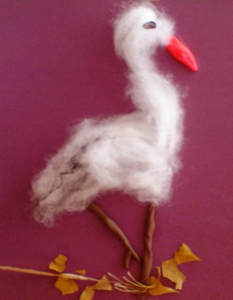 Поделки из ваты