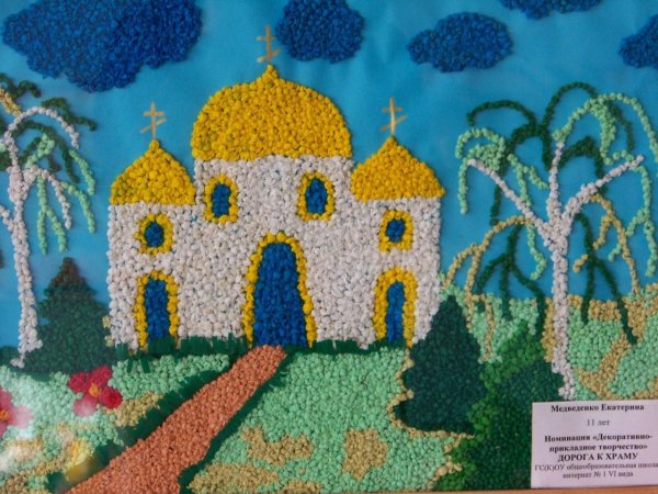 Поделка Церковь