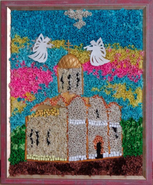 Церковь из крупы