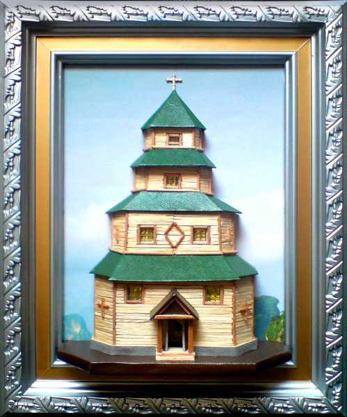 Поделка храм своими руками