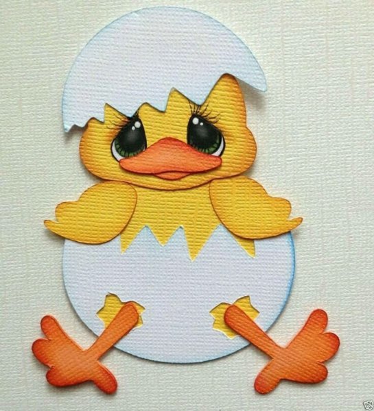 Поделка цыпленок