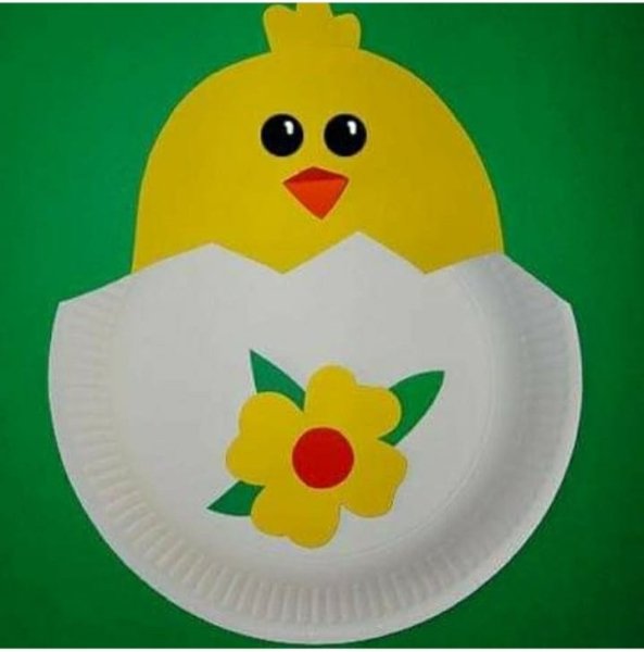 Пасхальный цыпленок поделка