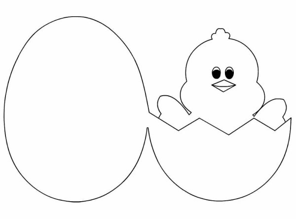 Шаблоны к Пасхе для детей