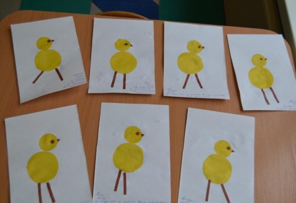 Аппликация в младшей группе