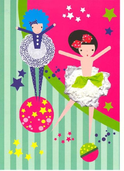 Аппликация. В цирке