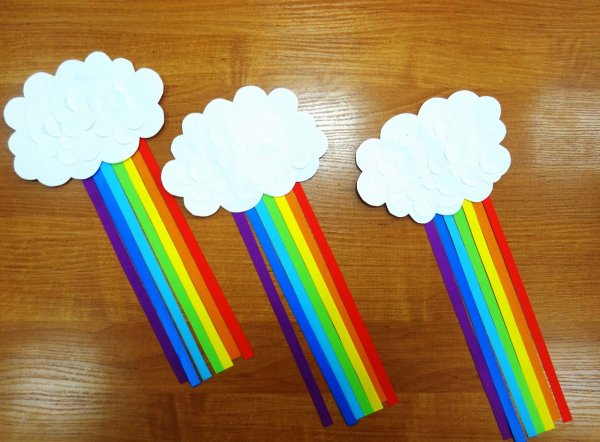 Поделка Радуга для детей