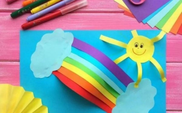 Поделки из цветной бумаги