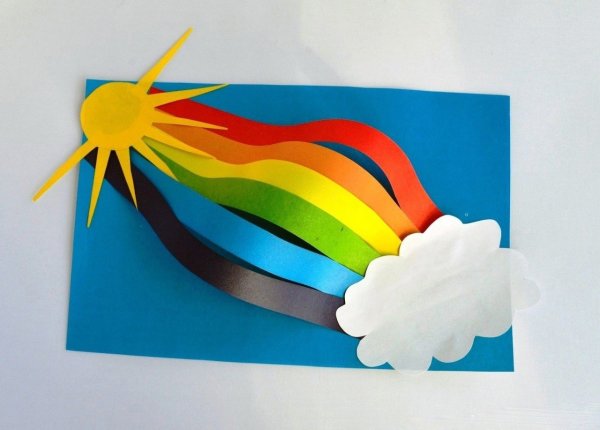 Поделки из цветной бумаги