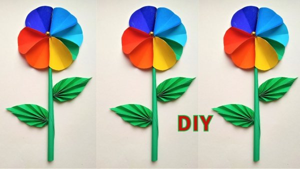 Цветик семицветик из бумаги