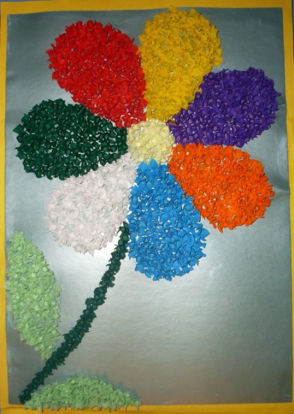 Торцевание в детском саду