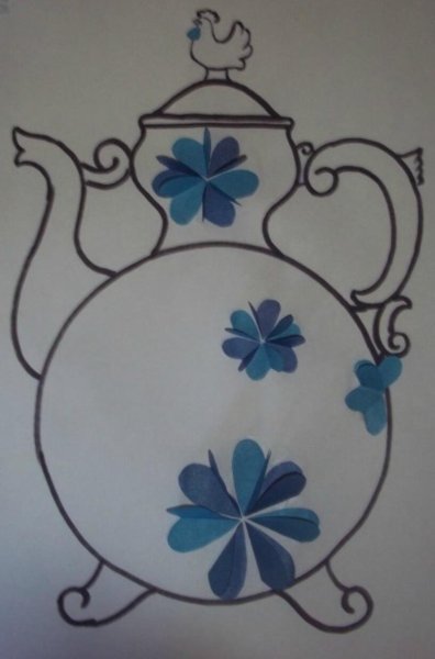 Гжель старшая группа ДПИ