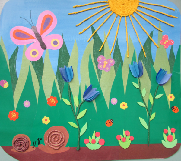 Аппликация лето