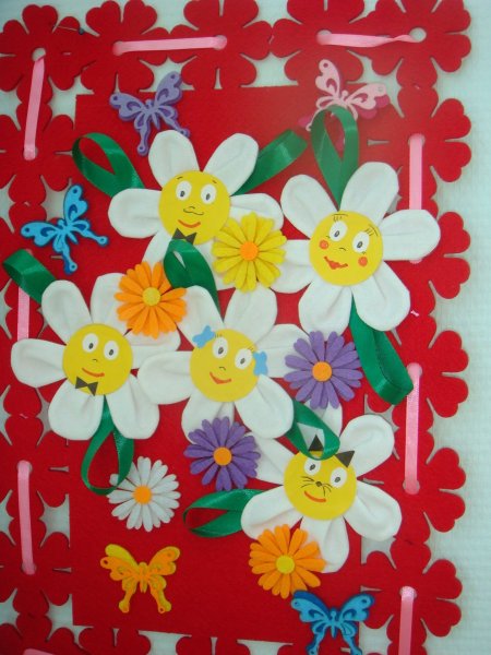 Поделка Цветочная Поляна