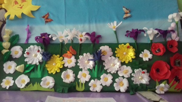 Поделка Цветочная Поляна