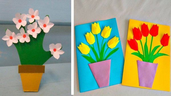 Поделки для мам в детском саду