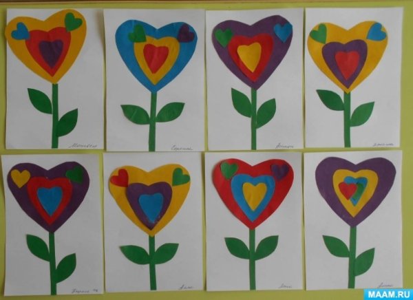 Аппликация на тему доброта в подготовительной группе