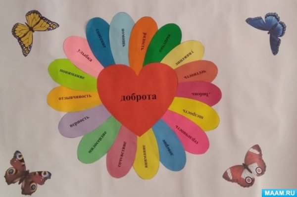 Поделки на день доброты в детском саду