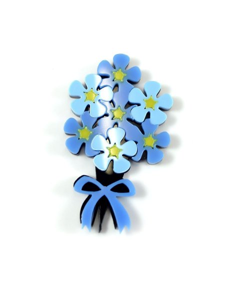 Незабудки из бумаги