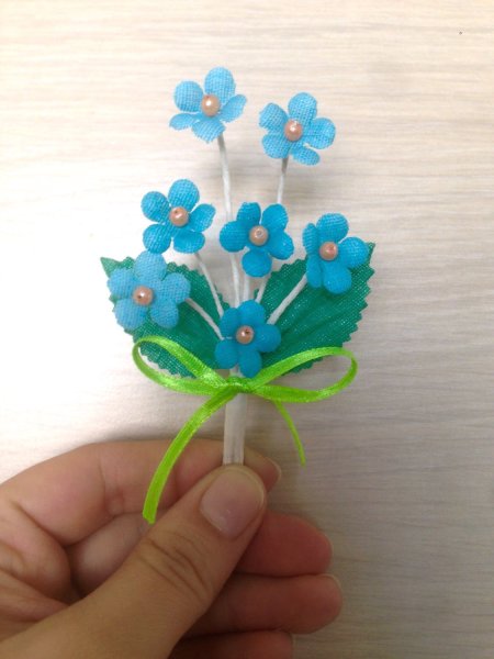 Поделка цветок в горшке