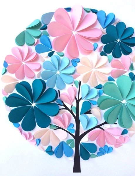 Поделка цветы