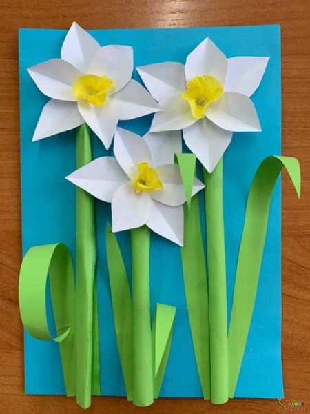 Аппликация нарциссы