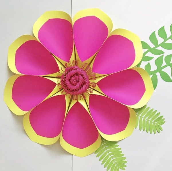 Объемные цветы