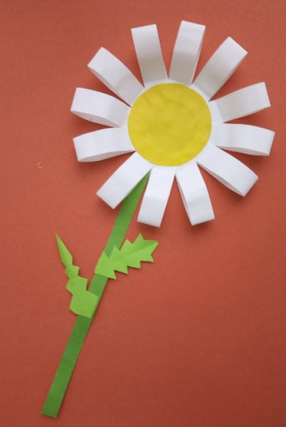 Аппликация Ромашка