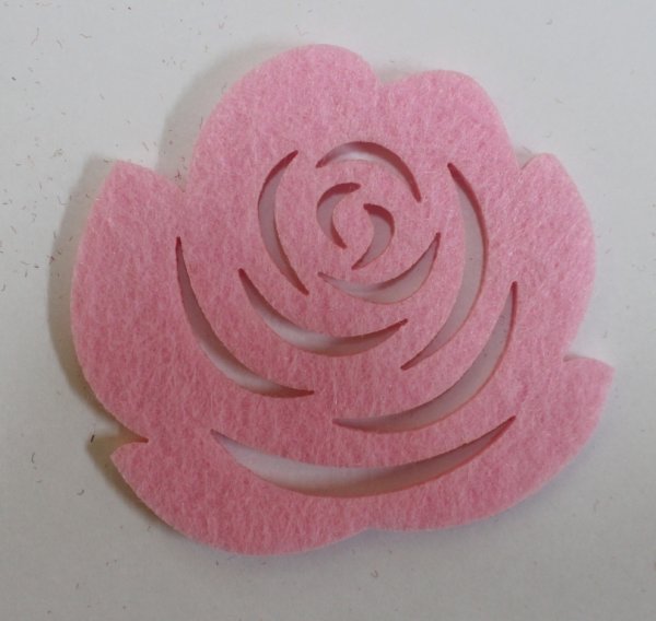 Аппликация роза