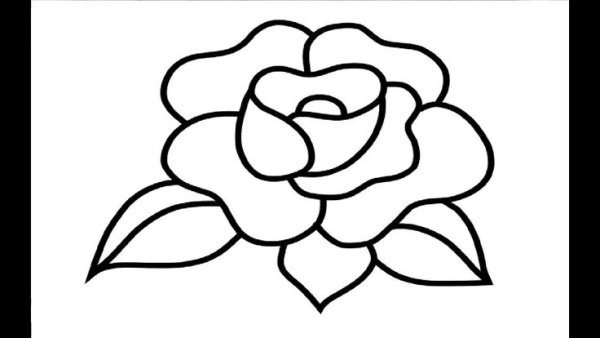 Трафарет "розы"