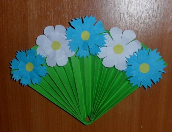 Поделка цветы