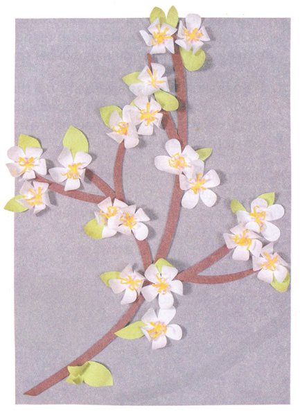 Весенняя аппликация