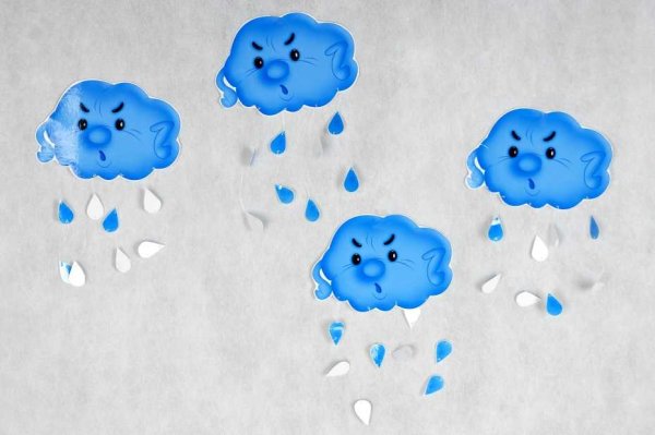 Аппликация тучка