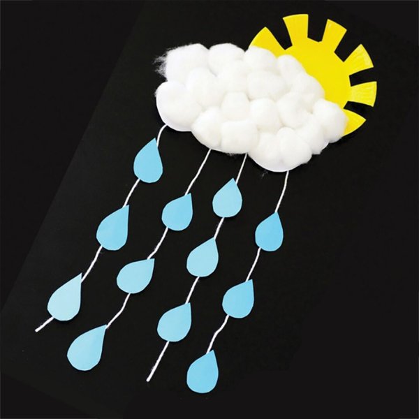 Поделка тучка