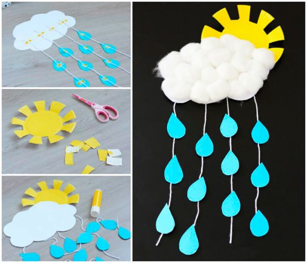 Поделка тучка