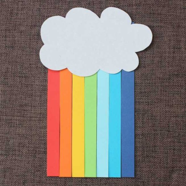 Поделка Радуга