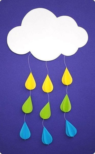 Поделки из цветной бумаги