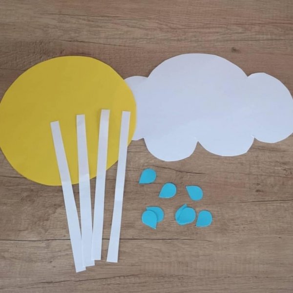 Облачко аппликация