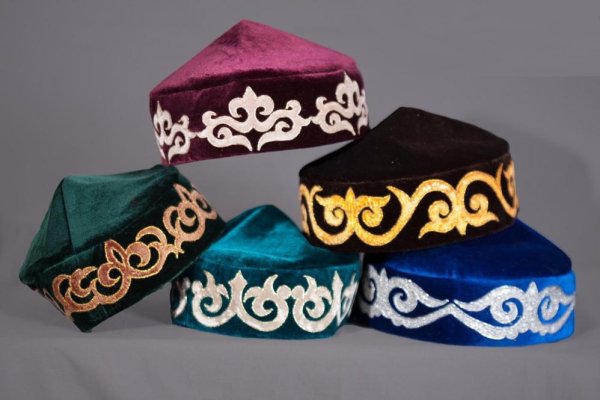 Казахская Национальная тюбетейка