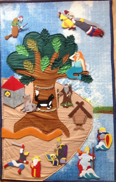 Поделки на тему Пушкина