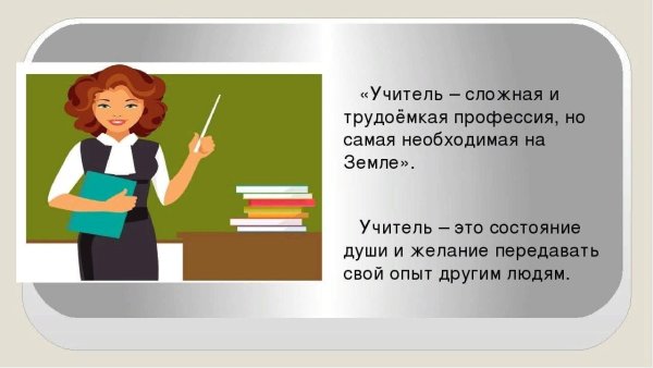 Специальности профессии учитель