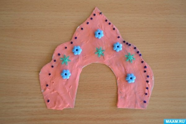 Рисование кокошник старшая группа