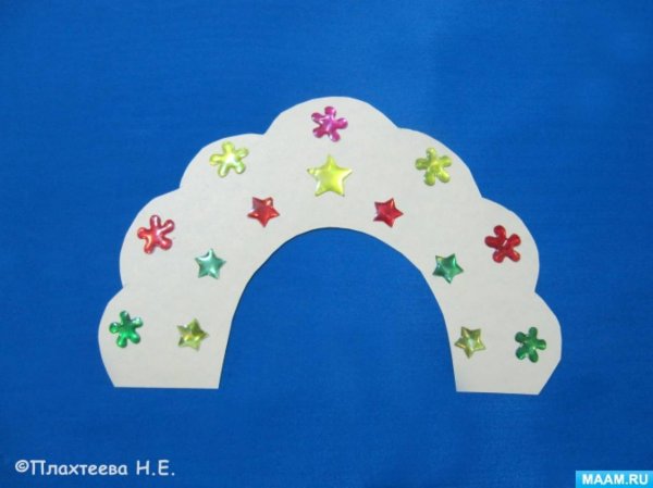 Кокошник аппликация