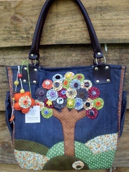 Сумки из джинса