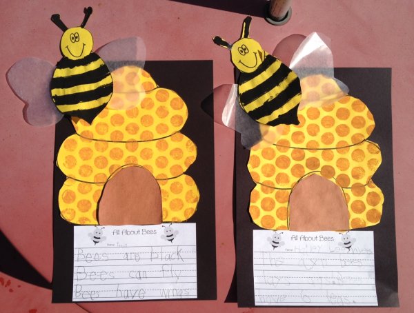 Аппликация пчела