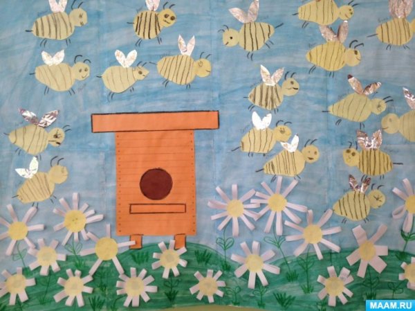 Улей аппликация