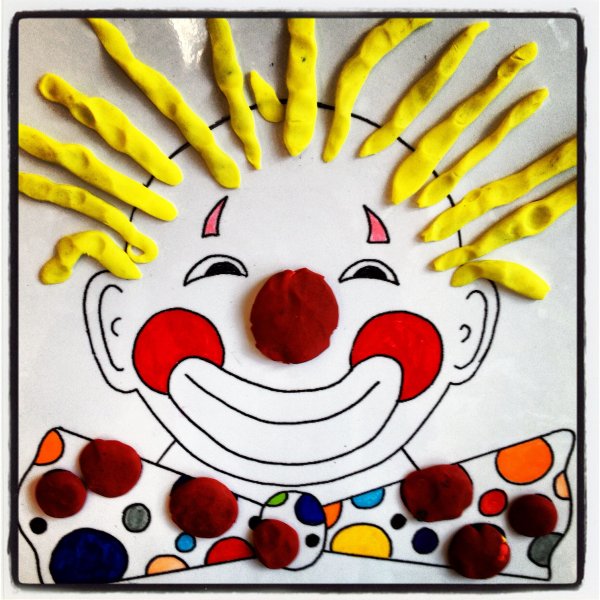 Аппликация на тему цирк